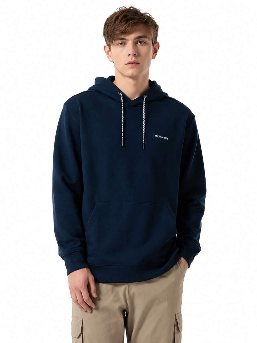 Columbia Men's New Outdoor Sports Casual Hiking Commuting Sweatshirt Pullover Sweatshirt - Royal Blue - View 1