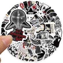 Y2K Downtown Style Graffiti Stickers, Tablet And Laptop Stickers, Mobile Phone Decorations, Fun Decoration Sticker Set, Disposable Color DIY Stickers - Multicolor - View 3