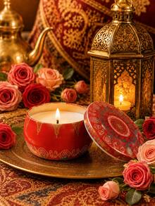 Multi-Scented Aromatherapy Candle Gift Set, Middle Eastern Style Fragrance Candles, Luxury Aromatherapy Candles, Long-Lasting Scent Home Decor Candles, Bedroom Living Room Relaxation Stress Relief Candles, Ideal Gift For Holiday Wedding Home Decor - Multi Scents - View 8