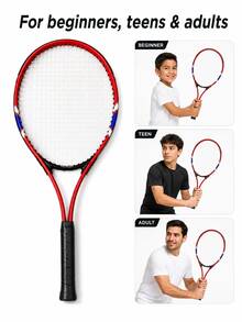 Tennis Rackets - Red - View 3