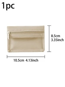 Striped Print Fabric Pill Bag, Portable First Aid Storage Pouch For Travel, Outdoor, Dorm And Home Daily Use, Compact Pill Organizer - Multicolor - View 9