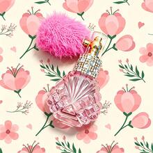 1pc Sparkling Diamond Transparent Pink & Red Shell Glass Bottle, Refillable, Suitable For Fairy Pink Perfume Dispensing Or Outdoor Work, Travel, Fitness Carry, Portable Makeup Tool - Multicolor - View 12