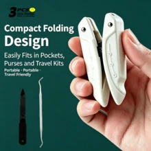 Foldable Portable Ingrown Nail Clipper, Eagle Beak Nail Clipper With Slanted Tip For Nail Groove, Home Toenail Dead Skin And Hangnail Trimming Tool - Multicolor - View 13