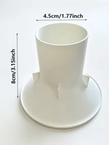 Universal Dishwasher Salt Funnel, White Plastic Refill Funnel Adapter For Dishwasher Salt Container, Stable Spout Design To Avoid Spills, Practical Kitchen Accessory For Quick And Mess‑Free Dishwasher Salt Adding - Multicolor - View 7