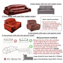 1pc Full Coverage Sofa Slipcover, Sectional Sofa Cover, All-In-One Sofa Protector, Sofa Cover Cloth, Protects And Beautifies Your Sofa, Renew Old Sofa, Soft Fabric, Suitable For Living Room, Dining Room, Bedroom, Home Decor - Blue - View 3