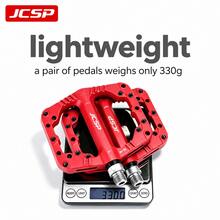 JCSP Bicycle Anti-Slip Pedals, Nylon Wide Pedals, Detachable Metal Anti-Slip Spikes, Suitable For Various Bicycles, Wide Pedal Surface, Bicycle Pedals - Multicolor - View 6