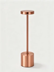 Premium Modern LED Table Lamp, Metal Body Touch-Control Rechargeable Eye-Friendly Desk Light, Large-Capacity Battery Bedside Night Lamp, Minimalist Soft Ambient Light, For Living Room, Bedroom, Office, Nightstand, Ins-Style Home Decor Lamp - Multicolor - View 17