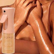Shimmering Mist Body Glitter, Bronze Glow, Moisturizing, Sun-Kissed Fragrance, Sun Protection Product - Floral - View 7