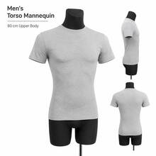 Torso Display Form For Clothes, Store Styling, Photoshoot And Window Decor - 80cm Men's (without Stand) - View 4