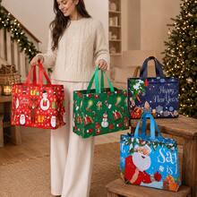 8pcs Extra Large Christmas Gift Bags, Reusable Holiday Gift Packaging Solution, Christmas Gift Bags, Christmas Gift Tags, New Year Gift Bags, Gift Wrapping, Gift Box Bags, Christmas Valentine's Day - Multicolor - View 6