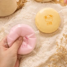 1個小牛奶圓形手工裝飾品，ASMR 酥脆趣味裝飾，柔軟可塑、觸感光滑，適合青少年與成人，完美禮物、生日禮物、理想禮物、驚喜禮物、節日禮物、季節性禮物 - 彩色 - 查看 6