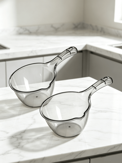 Multifunctionele wateropnameset, 2-delig, waterlepel voor huishoudelijk gebruik, afmetingen 29,5 * 18 * 9 cm, geschikt voor het afnemen van water in de keuken, kan ook in de badkamer worden gebruikt