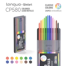 1pc Qimiart Colored Pencil Set, 3.8mm Thick Core, Multi-Color, Professional Hand Drawing Coloring Pencils, Student Art Painting Coloring Doodle Pencils, Student Drawing Stationery Gift - Colored Pencils - View 18