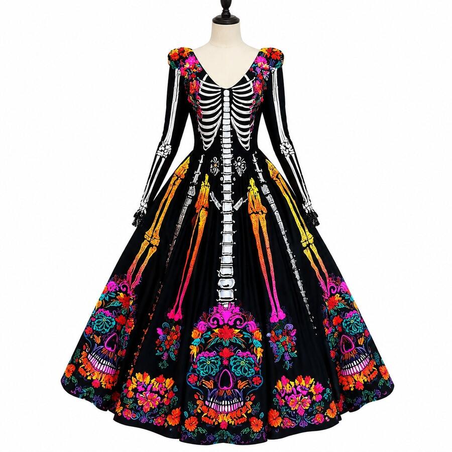 Dress For Day Of The Dead