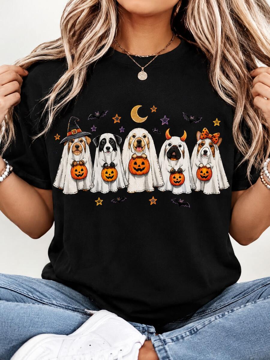 Women T-Shirts - Black - View 1