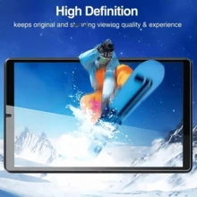 2pcs/Set Tablet Tempered Glass Screen Protector, High Definition Anti-Scratch Anti-Fingerprint, Full Screen Coverage Bubble-Free, Suitable For Xiaoxin P11/P12/M7/M9/M8, Tablet Screen Protector - Clear - View 8