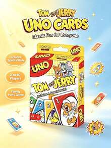 Hasbro Official Art Style Collaboration UNO Card Game, IP Characters, Exquisite Graphic Design, Clear Card Printing, First Choice For Cartoon Lovers Collection - Multicolor - View 6