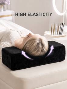 Eyelash Extension Pillow, Velvet Memory Foam Eyelash Pillow, Suitable For Beauty Salon, Comfortable Makeup Pad, Soft Neck Support Beauty Pillow For Eyelash Artist, Eyelash Extension Salon Accessory - Multicolor - View 15