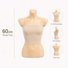 Male And Female Body Display Mannequin, 60cm 80cm 90cm Apparel Model - 60cm Women's B - View 7