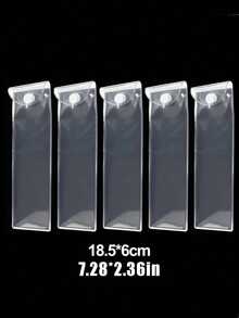 Universal Remote Control Protective Cover - Transparent Dustproof & Waterproof Protective Cover, Suitable For TV, Air Conditioner, Home Remote Control, Heat Shrink Film Bag, Transparent Dust Cover, Home Remote Control Accessories, Reusable Soft Plastic - Multicolor - View 10