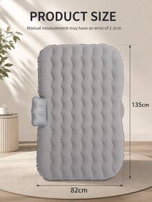 Car Inflatable Mattress, Rear Seat Inflatable Car Bed, SUV Camping Sleeping Pad, Portable Travel Mattress, Thickened Car Sleeping Pad With Air Pillow, Rear Seat Cushion, Suitable For Road Trips, Camping, Travel, Universal Vehicle Interior Accessory - A - View 11