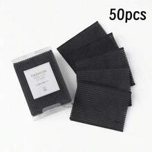 50入無縫魔力髮夾 強力黏性瀏海夾 便攜造型髮夾 魔鬼氈髮夾 - 彩色 - 查看 24