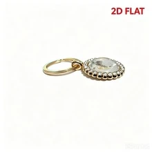 1pc 2D Flat 888 Infinite Wealth Keychain | Wealth Attraction & Prosperity Commemorative Keychain, Metal Material Novel Feng Shui Luck-Turning Keychain With Billionaire Meaning, Fortune-Boosting Creative Gift - Gold-1 - View 5
