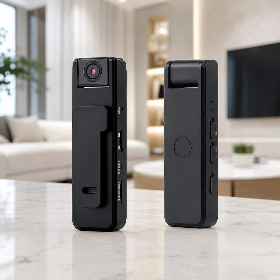 Mini Full HD 1080P Camera - Compact And Portable Smart Camera With Night Vision - Black - View 1
