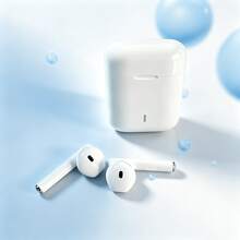 Wireless Bluetooth In-Ear Headphones, TWS Earbuds With Charging Case, Long Battery Life, Smooth Phone Pairing, Clear Stereo Sound Quality, Lightweight & Comfortable For Fitness, Sports, Commute, Office And Daily Use - View 2