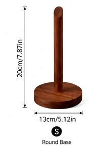 1pc Kitchen Paper Towel Holder, Vertical Desktop Paper Roll Rack, Suitable For Kitchen, Bathroom And Living Room, Convenient For Placing Paper Towels, Desktop Storage Rack, Home Storage Rack, Home Decor - Multicolor - View 7