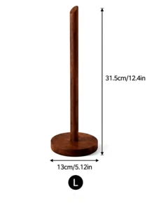 1pc Kitchen Paper Towel Holder, Vertical Desktop Paper Roll Rack, Suitable For Kitchen, Bathroom And Living Room, Convenient For Placing Paper Towels, Desktop Storage Rack, Home Storage Rack, Home Decor - Multicolor - View 10