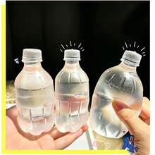 DOWMOO 1 buah Mainan Botol Air Mineral Isi Maltosa 11cm, Mainan Pereda Stres Lembut dan Lambat untuk Anak-Anak - MultiWarna - View 2