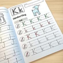 Alphabet Learning Notebook, A-Z Uppercase And Lowercase Letter Tracing, Handwriting Practice, Letter Recognition, Find The Letter, Picture Coloring, Pattern Activities, Pronunciation Vocabulary, Picture Word Learning, Early Writing Practice - Alphabet Learning Notebooks - View 7