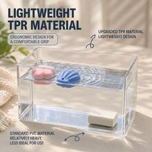2pcs Flower & Shell Shaped Erasers, Cute Ultra-Light Portable Anti-Loss Design With Lanyard, Precise Smooth Erasing, Wear-Resistant, No Dust, Suitable For Study, Office, Planner And Daily Use - Multi-color - View 5