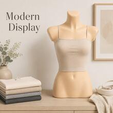Apparel Display Mannequin Collection, Men's Women's Torso Model For Retail - 60cm Women's B - View 1