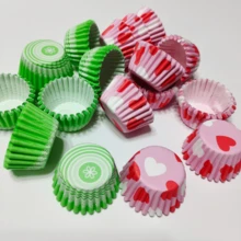 蛋糕紙杯烘焙紙杯蛋糕紙杯內襯烘焙模具一次性蛋糕紙杯 - 查看 8
