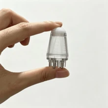 موزع تدليك بكرة كروية جديد لفروة الرأس لتطبيق زيت الشعر مينوكسيديل 1-5 مل، مشط لتطبيق سائل نمو الشعر - مشاهدة 11