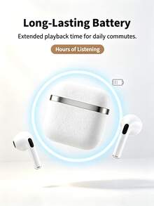 Earphone Bluetooth Peredam Kebisingan ANC+ENC, Stereo Nirkabel Sejati, Fungsi Musik dan Panggilan, Modis dan Nyaman - MultiWarna - View 2