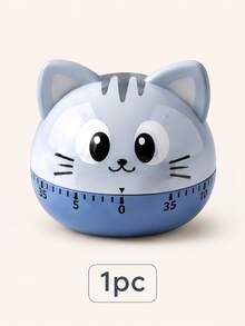 1 buah Timer Dapur Mekanik Tanpa Baterai, Desain Wajah Hewan Warna-warni dan Bodi Berbentuk Kubah, Timer Putar Manual ABS dengan Fungsi Hitung Mundur 55 Menit, Cocok untuk Penggunaan Dapur, Belajar dan Musim Kembali ke Sekolah - MultiWarna - View 12