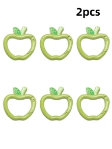 Christmas Apple Keychain 27.5mm X 30.5mm - Alloy Pendant, Suitable For DIY Jewelry, Bracelet And Necklace Making, Christmas, Key Ring - Apple Keychain - View 13