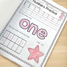English Learning Practice Notebook, Number Tracing, Counting & Coloring, Number Words, Ten-Frame Activities, ABC Letter Recognition, Uppercase & Lowercase Matching, Find & Color Letters, Handwriting & Early Math Practice, Suitable For Home And Classroom - Learning Practice - View 4