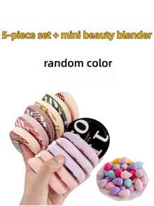 2/3/5/6/9/10/18/30pcs Multi-Specification Makeup Sponge Puffs, High-Density Material Soft And Non-Absorbent, Dry And Wet Use, Durable And Wear-Resistant, Rich Styles And Colors, Compact And Portable For Travel Storage, Soft Powder Puff, Suitable For Blending Face, Foundation, Concealer, Multi-Functional Dry And Wet Use, Unisex, Makeup - Multicolor - View 19