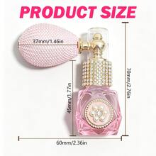 1pc Portable Perfume Refillable Bottle, Suitable For Glitter And Perfume Dispensing, Outdoor Work, Travel, Fitness, Portable Dispensing Tool, Essence Press Bottle Cosmetic Sample Dispensing Bottle, - Multicolor - View 7