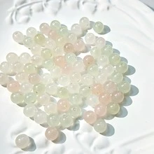100 Buah Manik-Manik Cahaya 8mm Warna Campuran Acak, Manik-Manik Berwarna, Manik-Manik Ultraviolet, Manik-Manik Ajaib Matahari, Cocok untuk Produksi DIY, Kalung, Gelang, Rantai Ponsel, Gantungan Kunci, Produksi Perhiasan. - MultiWarna - View 3