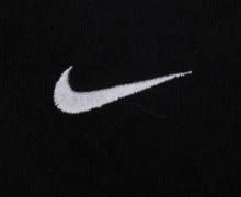 Nike Sportswear Essentials Series Solid Color Logo Polo Shirt Women's Black - Black - View 4
