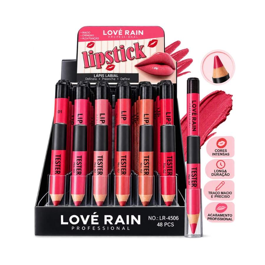 Lápis Labial Silky Contour - Love Rain | SHEIN Brasil