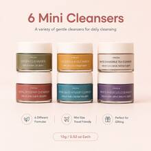 Arencia Fresh Cleanser 6 Piece Mini Set 15g Each Korean Skincare Gift Set - Deep Cleansing - View 2