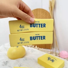 Therapeutic Butter Stick Interest With A Creamy Aroma Moist Soft Fidget For Anxiety, Relieves Anxiety, Relieves Anxiety,Relieves Anxiety And ADHD, Suitable For Teens And Kids, Slow-Rebound Sensory Fun Prank Gift Room Decor Squishy Wedding Home Decor - Multicolor - View 11
