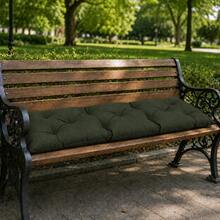 "Modern Bench Cushion – Sleek, Comfortable & Durable Cushion For Entryway Benches And Living Room Floors & Seats - Dark Green - View 4