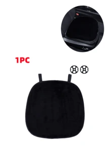 Car Winter Plush Seat Cushion And Backrest Cushion, Warm, Comfortable And Non Slip Seat Cushion. - Long-haired - View 18